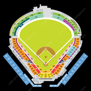 8/3 한화 vs 기아 1루 209구역 3연석