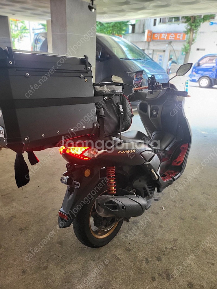 상태S급 앞뒤블박 풀튜닝 22년식 nmax 125 ab...--5