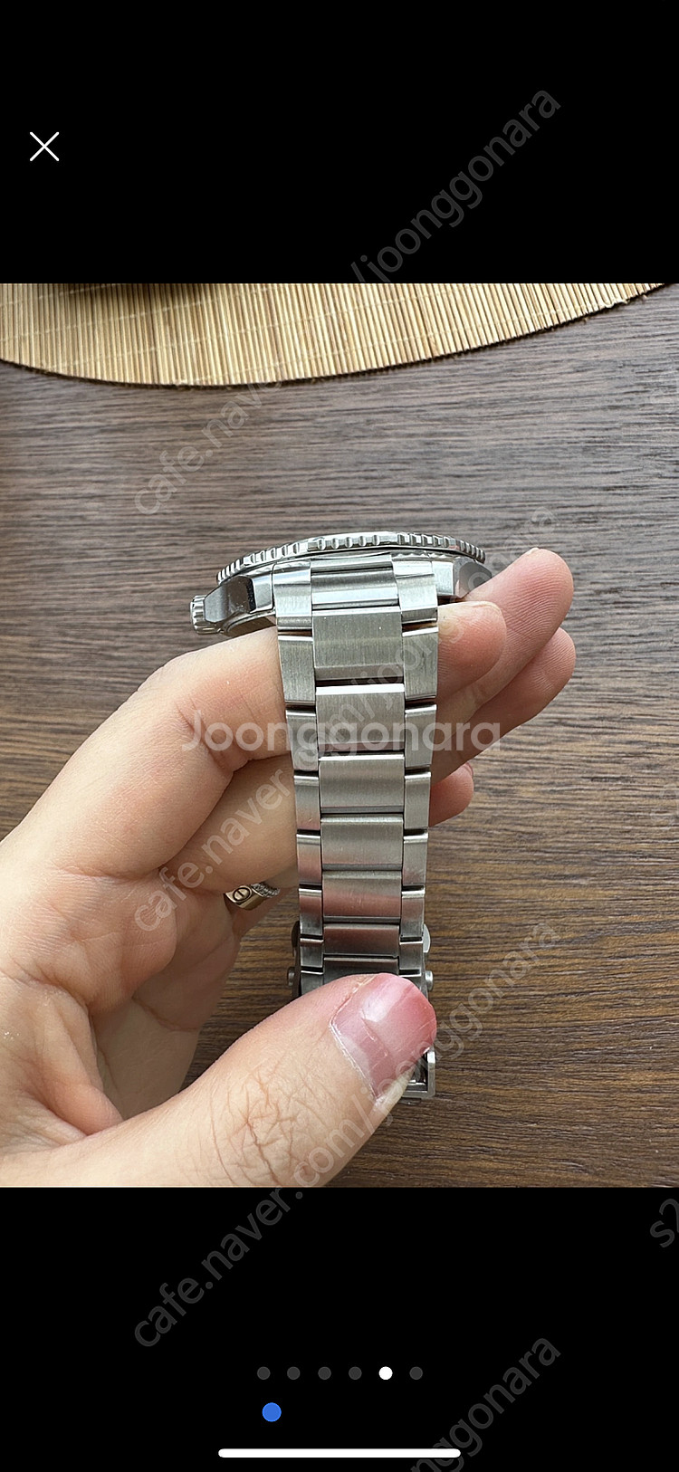 태그호이어 아쿠아레이서 검판 43mm--3