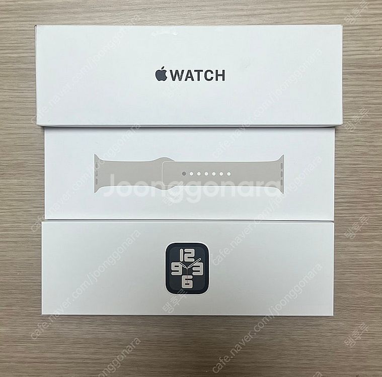 애플워치se2 실버 44mm 보증25.7.24 새상품급...--0