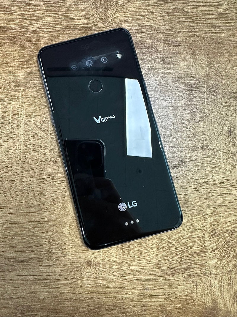 LG V50 128기가 블랙 초미세파손 기능정상 7만원 판매해요