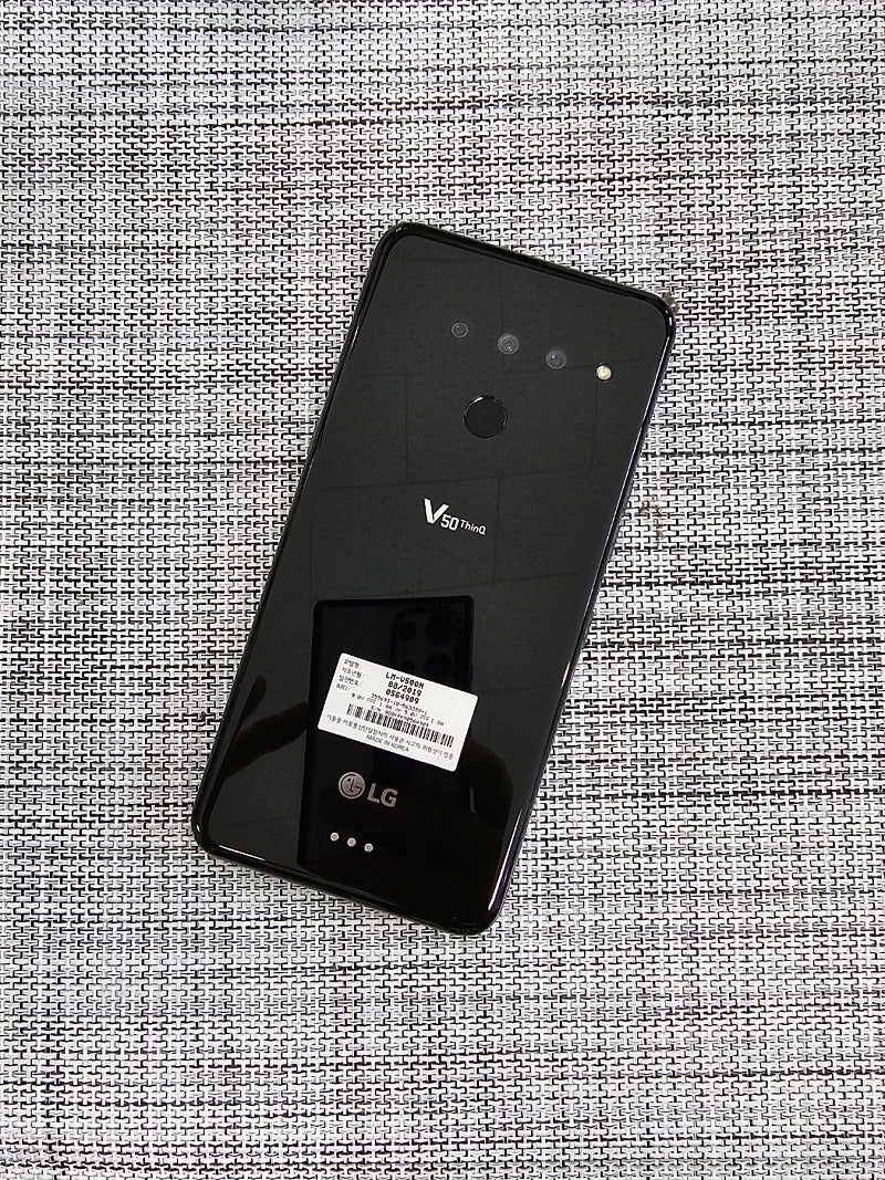 (미파손) LG V50 128G 블랙 20년 8월개통 실사용 서브용추천폰 11만원팝니다@@