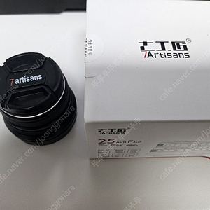 소니 7아티산 세븐아티산 25mm f1.8 e마운트 렌즈 판매합니다.
