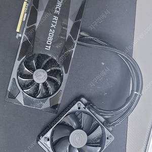 EVGA 지포스 RTX 2080 Ti XC HYBRID GAMING D6 11GB