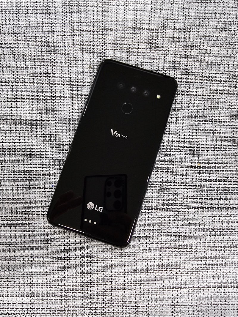 (검수완료) LG V50 128G 블랙 20년 7월개통 상태좋은단말기 12만원팝니다@@@