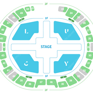 루시 콘서트 플로어 입장번호 13n 14n