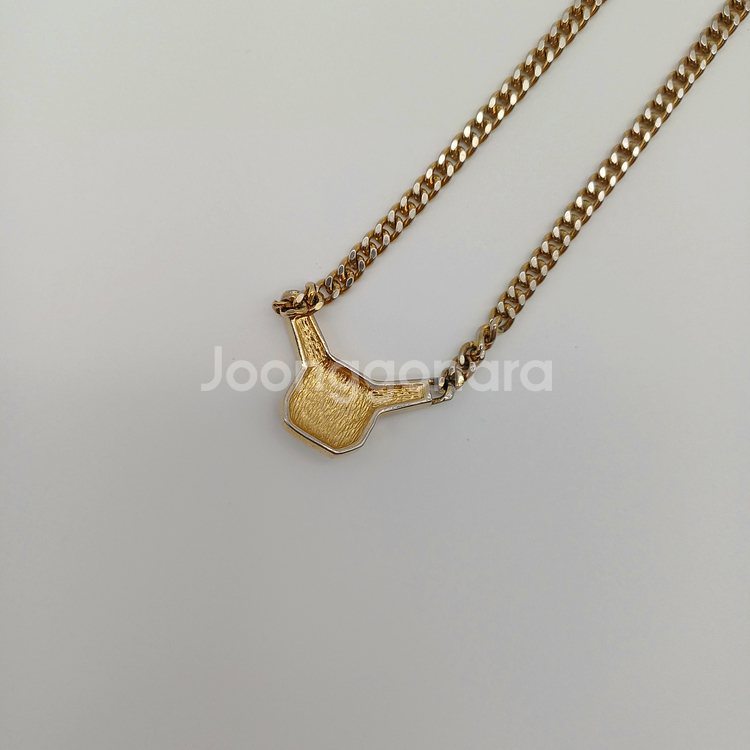 DIOR 디올 블랙 목걸이 #dd200--3