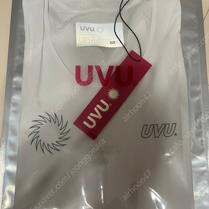 uvu 싱글렛 화이트 XL 새상품