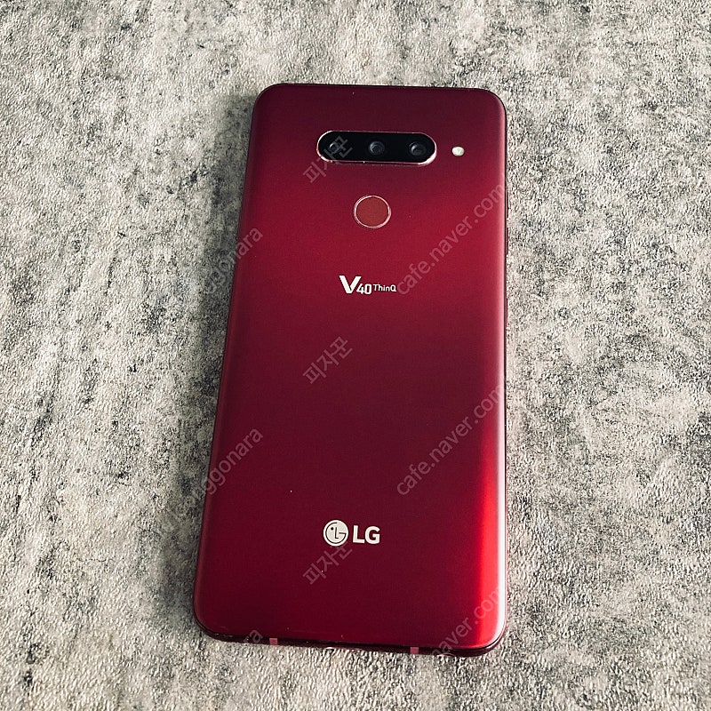 LG V40 레드 128기가 S급! 매우깨끗! 8만원 판매합니다