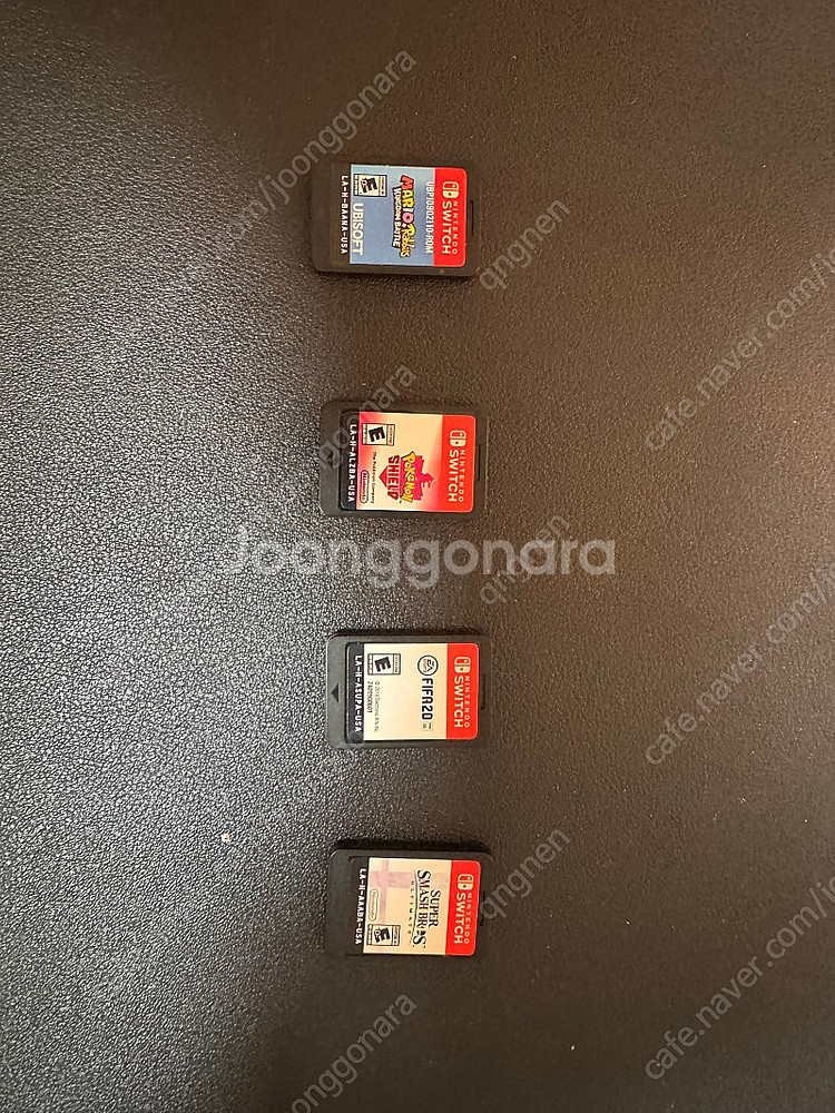 닌텐도 스위치 배터리 개선판 + 포켓몬스터 등 칩 4개...--3