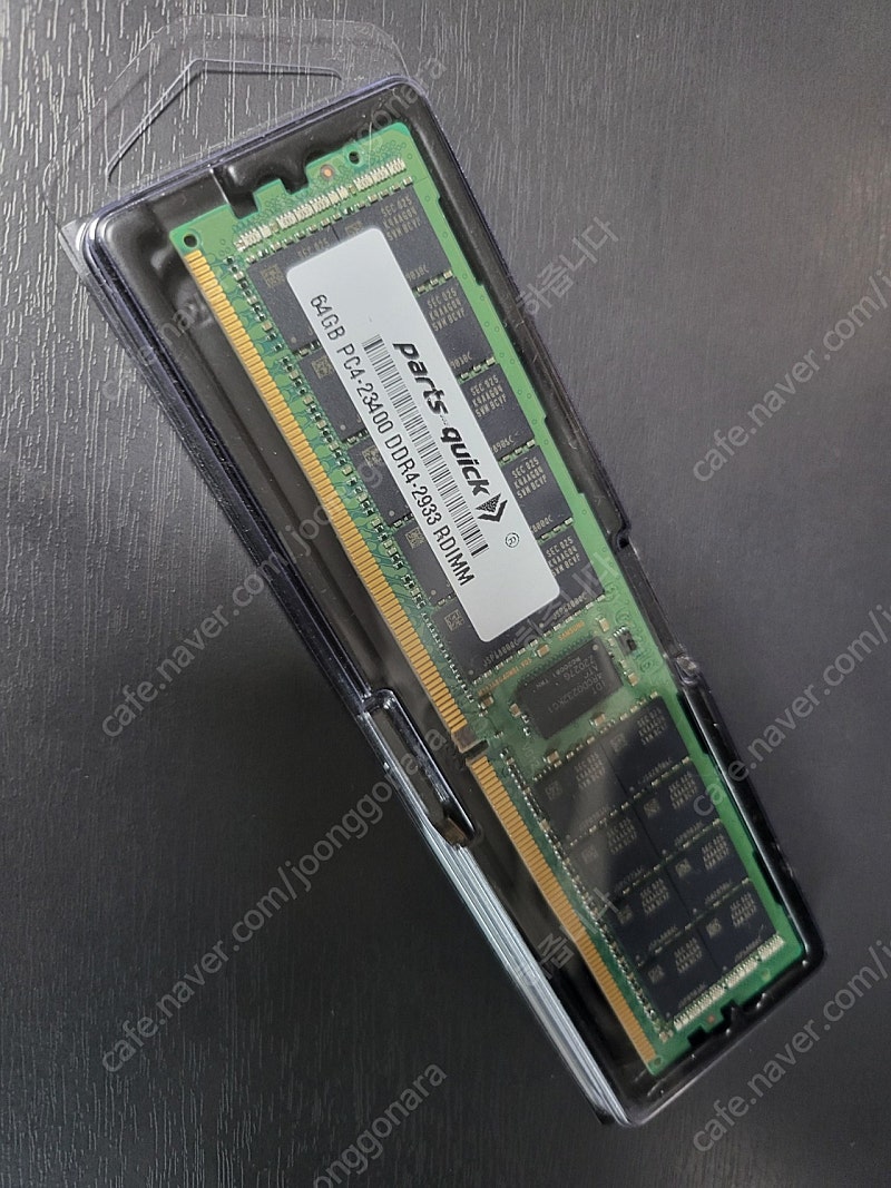 서버용 램 삼성 DDR4 64GB PC4-23400 DDR4 2933 RDIMM 팝니다. ECC