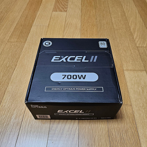 에너지옵티머스 EXCEL II 700W 80PLUS 230V  미사용 새제품팝니다