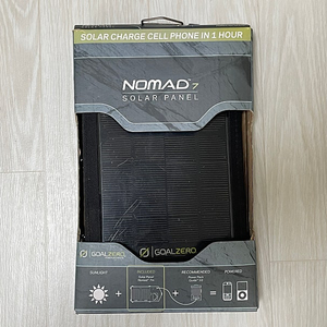 (가격내림) (새것) GOALZERO NOMAD7 SOLAR PANEL 충전기