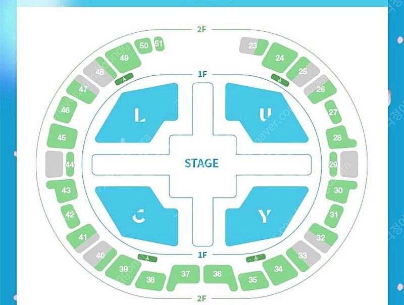 루시 콘서트 막콘 U구역 43n번대 양도 동반입장--0