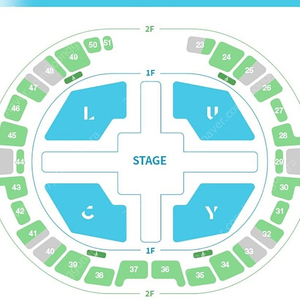 루시 콘서트 막콘 U구역 43n번대 양도 동반입장