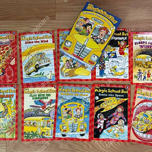 The Magic School Bus Science Readers Box1 ,Box2 페이퍼백 10종 박스 세트