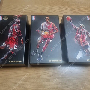 엔터베이 조던,피펜,로드맨 1/9스케일 판매합니다. 390,000원