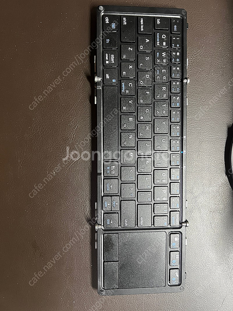 컴스 bw300 접이식 블루투스 키보드 & 터치패드--0