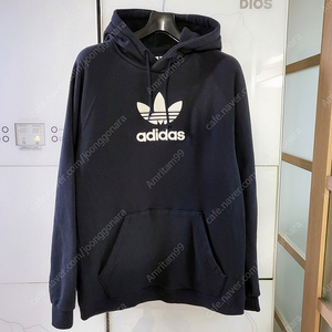 [2회착용] Adidas 아디다스 프리미엄 후디/ 블랙 XL