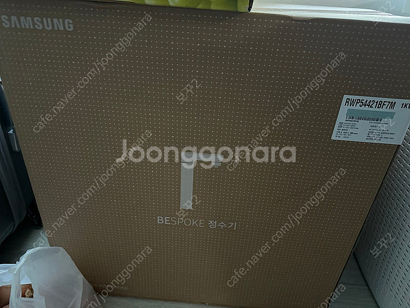 삼성전자 비스포크 정수기 팝니다. RWP54421BF7...--0