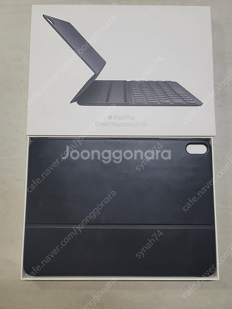 Apple 정품 아이패드 스마트 키보드 폴리오 11인치...--0
