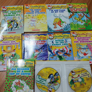 잠수네영어 Geronimo Stilton 9권(책 cd)