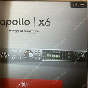 UAD Apollo X6 HE 판매합니다.(플러그인x)