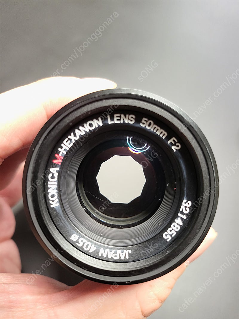 코니카 헥사논 50mm f2 m 마운트