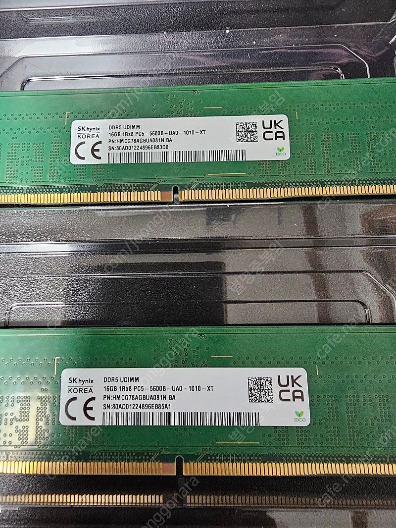 하이닉스 a다이 ddr5 5600 32gb(16gb 2장) 언락 팝니다.