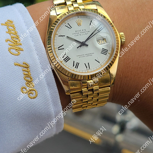 [정품] 롤렉스 데이저스트 36 올금통 버클리판 18K 옐로우 쥬빌리 금통 (Rolex Datejust 36 Jubilee Buckley Dial 18K Solid YG)