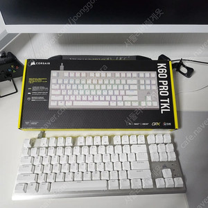 커세어 K60 TKL 화이트 판매