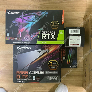 기가바이트 어로스 구성 RTX3070 / 라이젠 5600X 완본체 판매합니다.