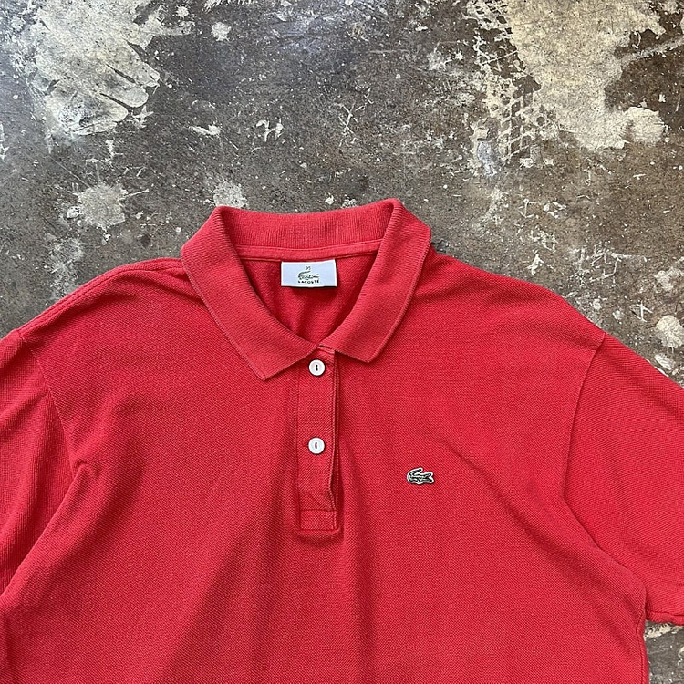 95) 라코스테 반팔카라티 PK셔츠 여성 반팔티 이미지