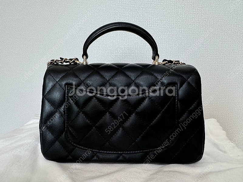 샤넬 뉴미니 탑핸들--4