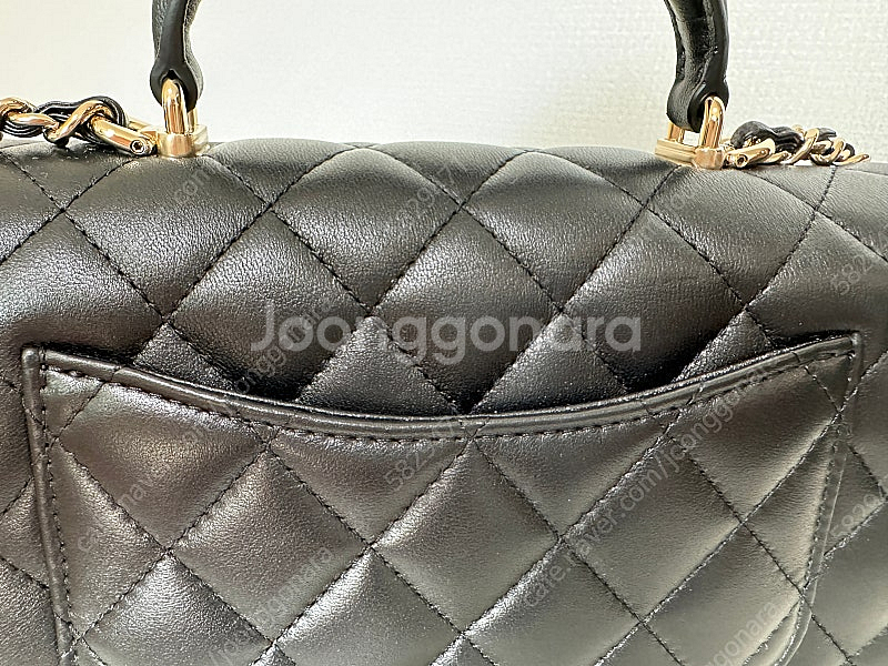 샤넬 뉴미니 탑핸들--5