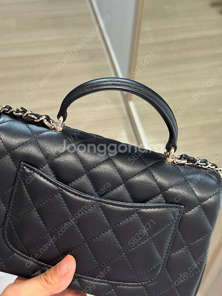 샤넬 뉴미니 탑핸들--6