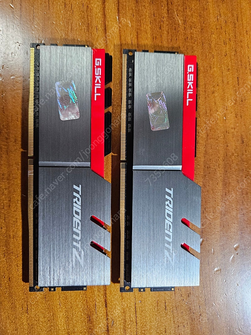 지스킬 g.skill ddr4 램 8gb * 2 튜닝램