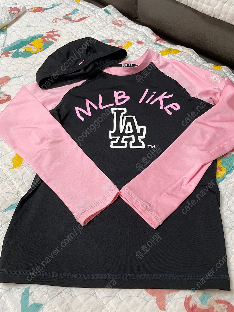 MLB키즈 여아 래쉬가드 세트