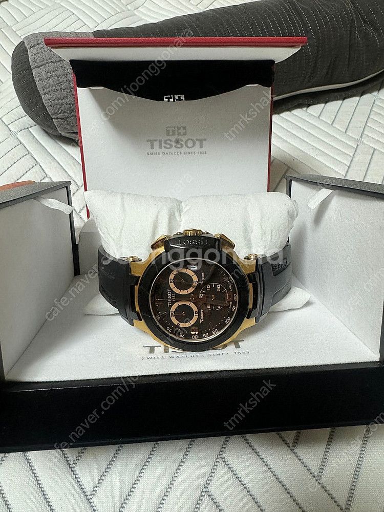 티쏘 t레이스 남자시계--3