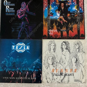 LP: TESLA, RUNNER FALLING HEARTS, STEVE VAI, OZZY OSBOURNE