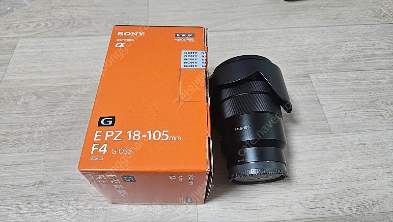 소니 렌즈 E PZ 18-105mm selp18105g 팝니다