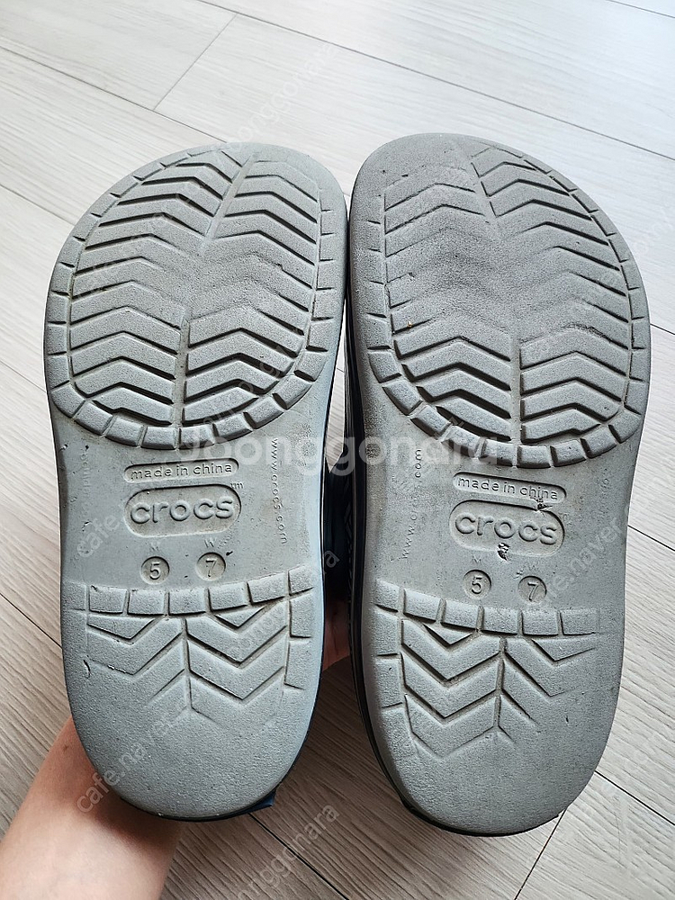 하트하늘크록스crocs 210 록시roxy 쪼리 슬리퍼...--5