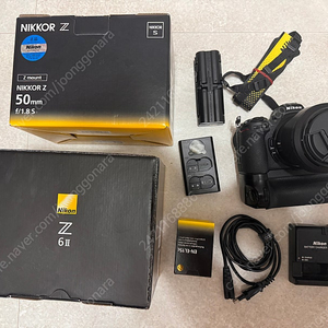 니콘 z6ii 제육이 + z50.8s + 정품세로그립 일괄판매.