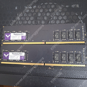 ramonter ram ddr4 3200 8gb 두개포함 램 메모리