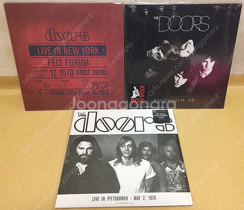 LP ; the doors 더 도어즈 엘피 음반 14장...--1