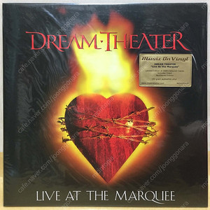 LP ; dream theater 드림 씨어터 엘피 음반 2장 live marquee, picture, 라이브, 픽쳐디스크 progressive metal