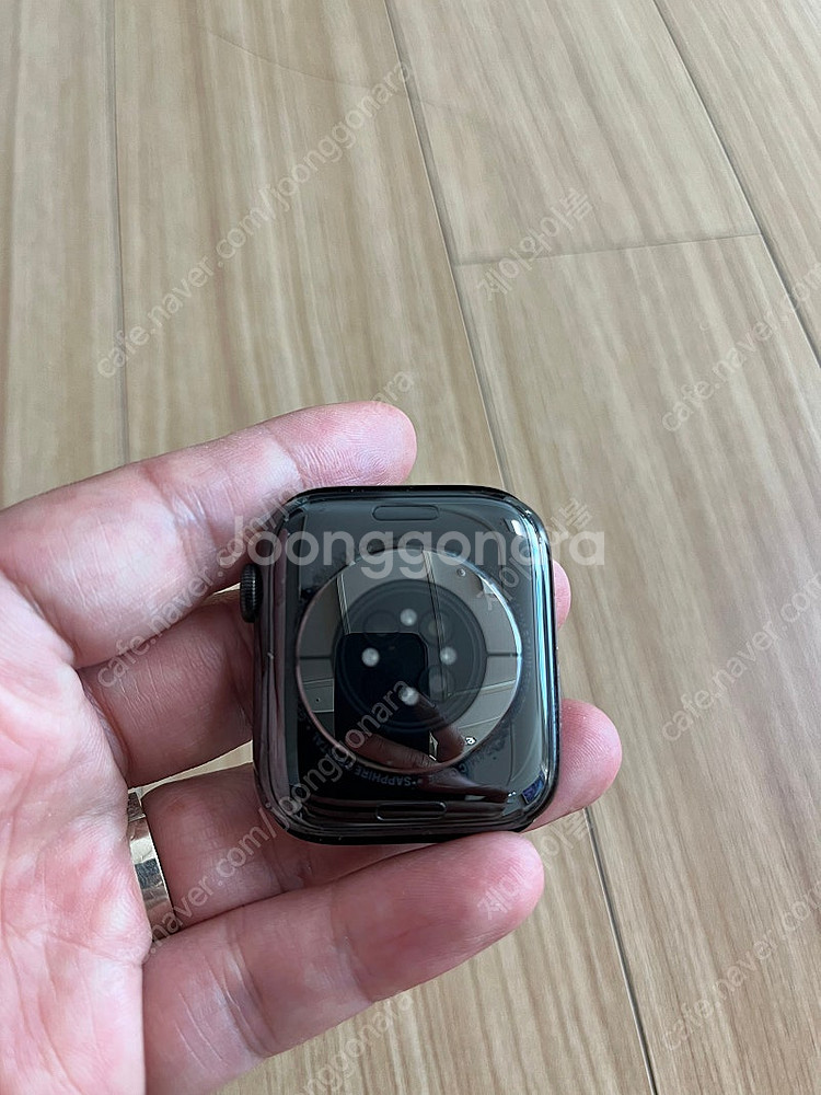 에르메스 애플워치6 44mm 느와르 셀룰러 팝니다--2