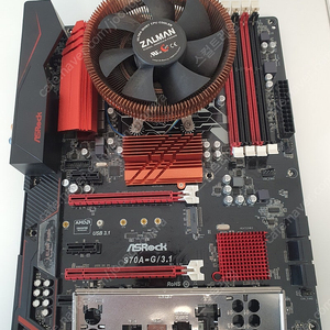 ASRock 970A-G/3.1 + 데네브 955 + ZALMAN CNPS8900 판매 합니다.