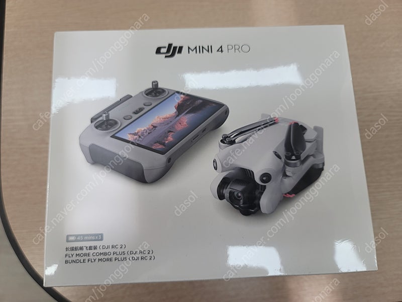 DJI Mini 4 Pro 매빅 미니4 프로 플라이 모어 콤보 플러스 DJI RC 2 (미개봉)