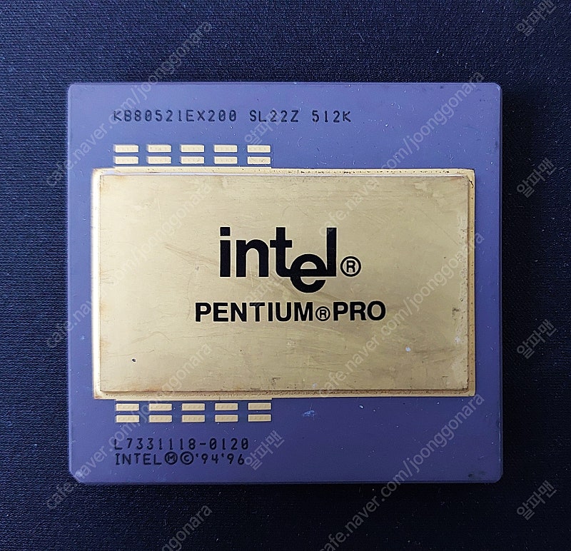 인텔 펜티엄 프로 200 512KB캐쉬 CPU (레트로 컴퓨터 CPU)